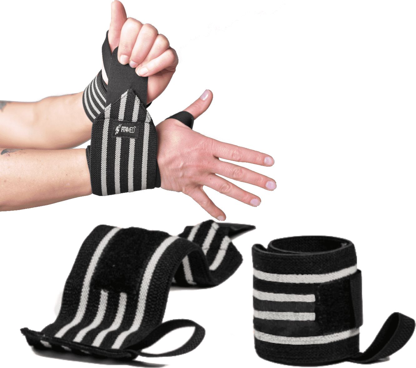 Fit4Med Elastyczne Ściączacze Usztywniacze Nadgarstka 2Szt