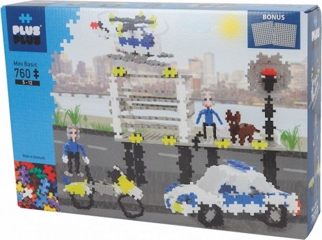 Plus Klocki PlusPlus Mini Basic Policja 760 el.