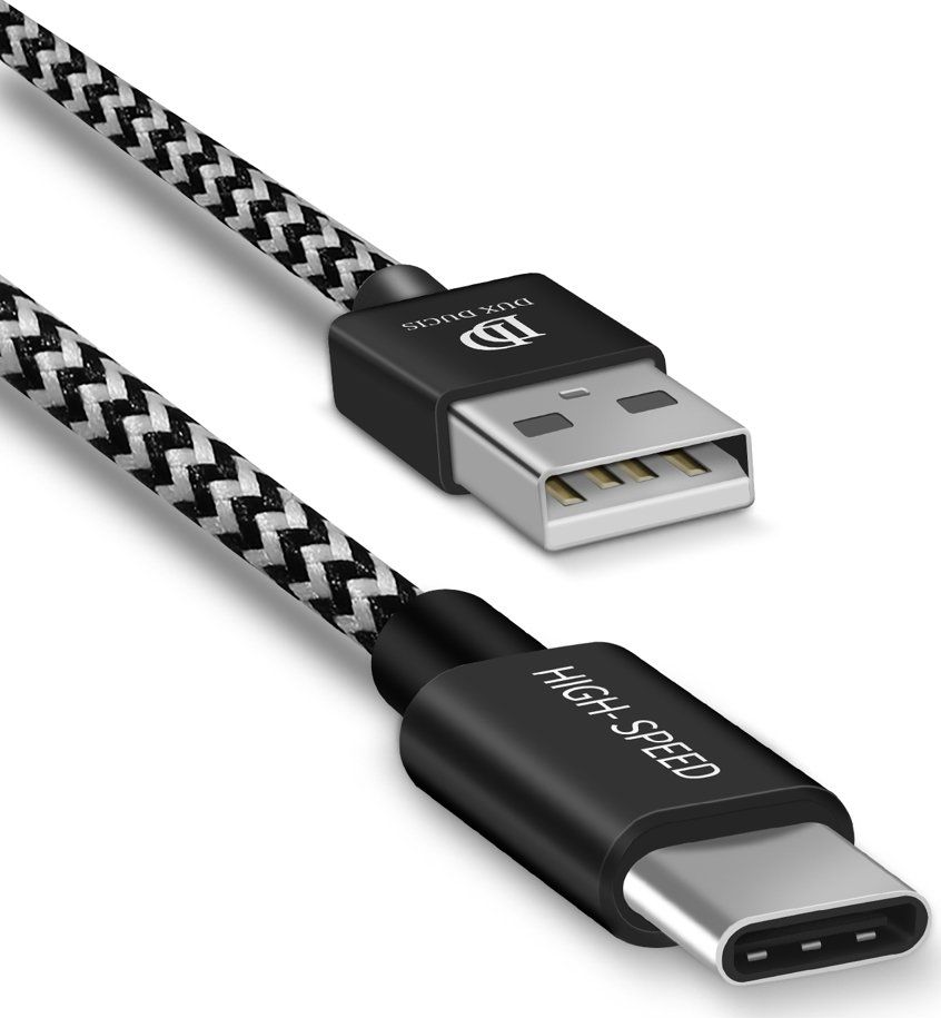 Kabel USB Dux Ducis USB-A - USB-C 3 m Czarny (6934913096635)