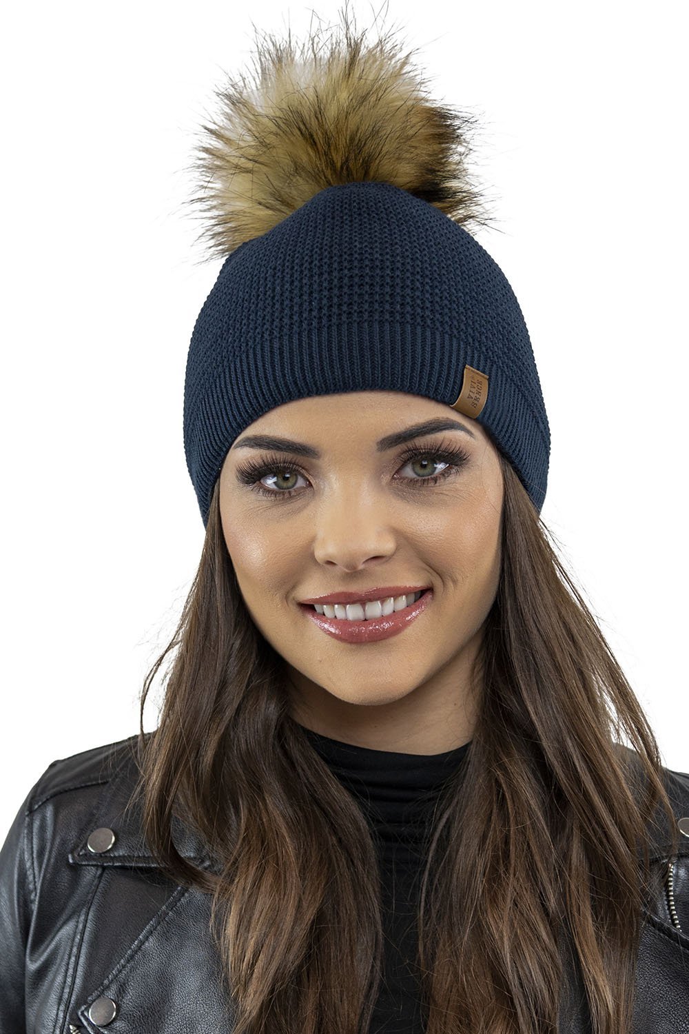 Vivisence 7041 granatowy UNI Nakrycie głowy czapka