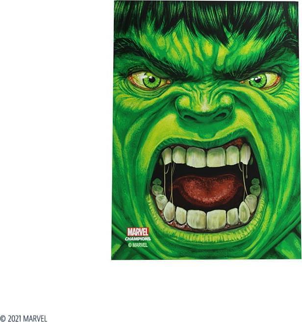 Gamegenic Gamegenic: Marvel Champions Art Sleeves (66 mm x 91 mm) Hulk 50+1 szt.
