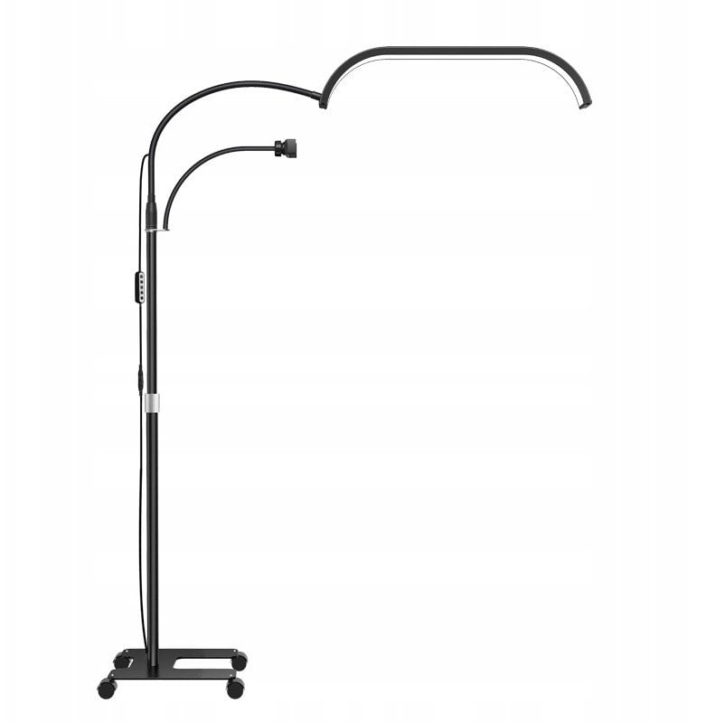 Michael Marinelli Lampa Led Kosmetyczna Bezcieniowa Moon Stojąca + Kółka 45w Marinelli Gx520r / Czar...