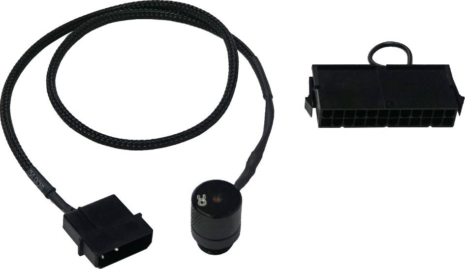 Alphacool Eiszapfen Laserfitting G1/4 Zoll AG - 4-Pin Molex Ansc