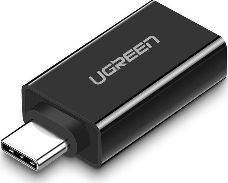 Adapter USB Ugreen US173 USB-A - USB-C Czarny (UGR1133BLK)