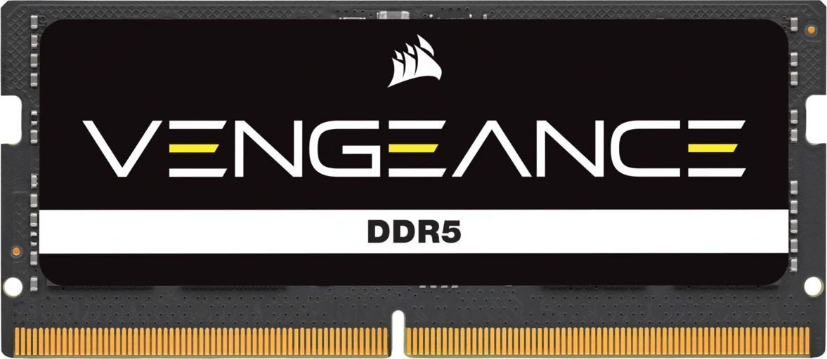 Pamięć do laptopa Corsair Vengeance, SODIMM, DDR5, 24 GB, 4800 MHz, CL40 (CMSX24GX5M1A4800C40)