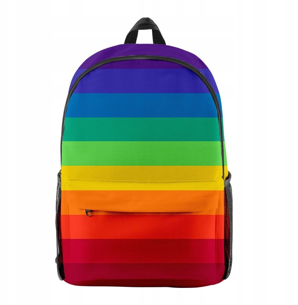 ITIMPORT PLECAK TĘCZOWY Torba Worek LGBT PRIDE SZKOLNY XL