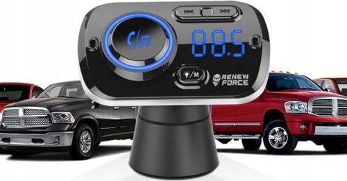 Transmiter FM Dexxer TRANSMITER FM BLUETOOTH 5.0 USB WIELOFUNKCYJNY 8w1