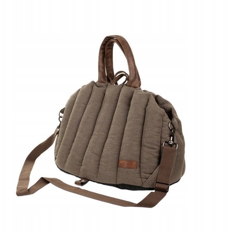 CADOCA Torba transportowa dla psa/kota, br�zowa, 50*30*35cm