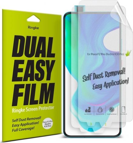 Ringke Ringke Dual Easy 2x folia Xiaomi Poco F2 Pro
