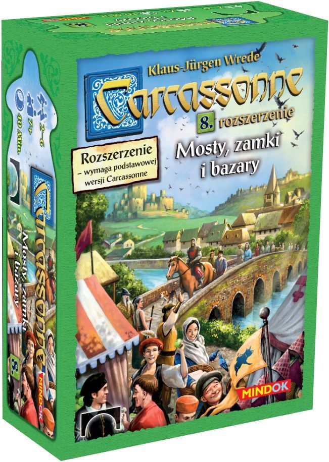 Carcassonne: Mosty, zamki i bazary (II Edycja)