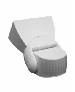 F&F Czujnik ruchu R-04B PIR, biały IP65 DR-04 W