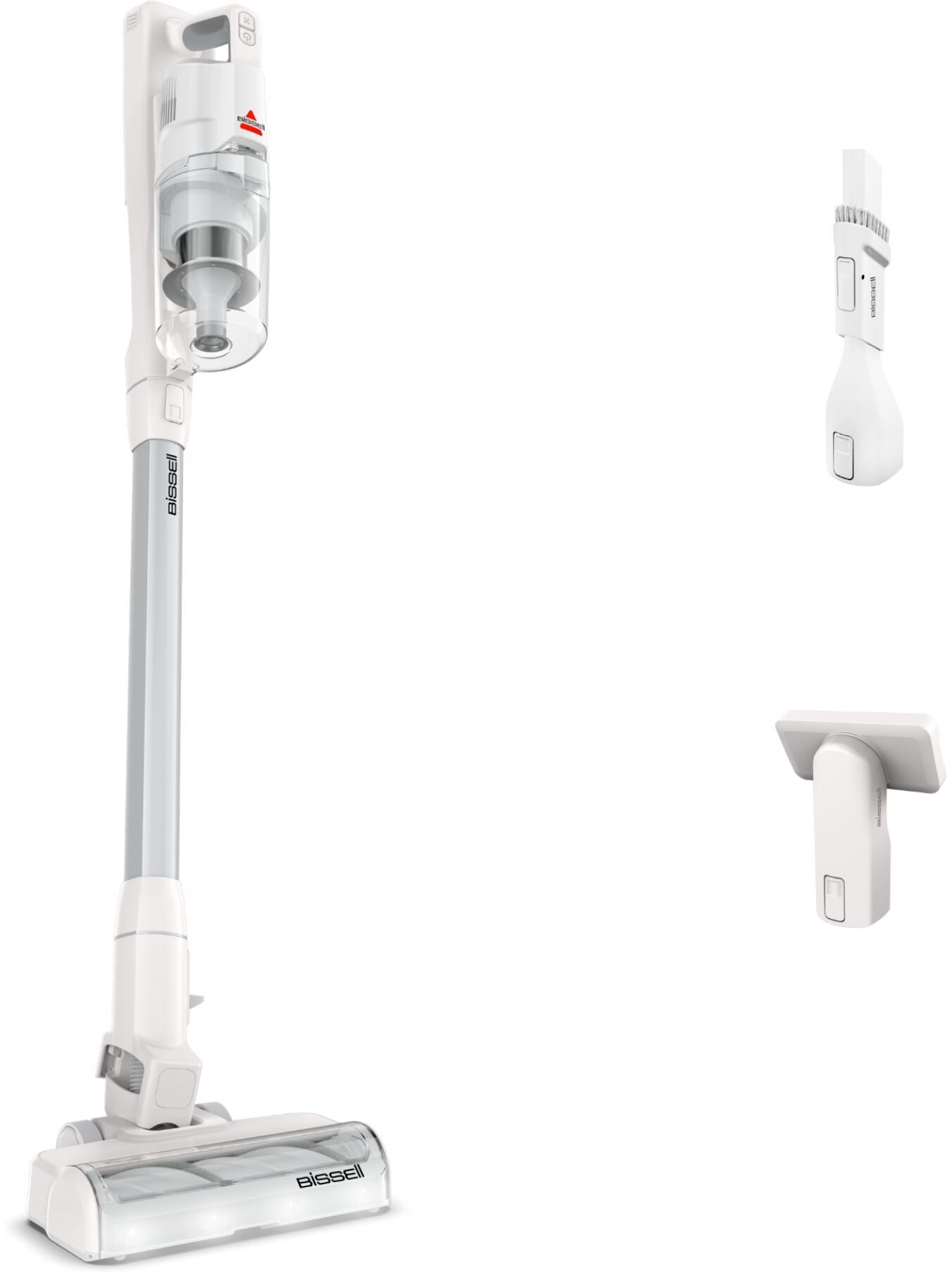 Odkurzacz pionowy Bissell Bissell Stick Vacuum | PowerClean | Cordless operating | 200 W | Operating time (max) 40 min | Warm White/Gray/Sparkling Sil
