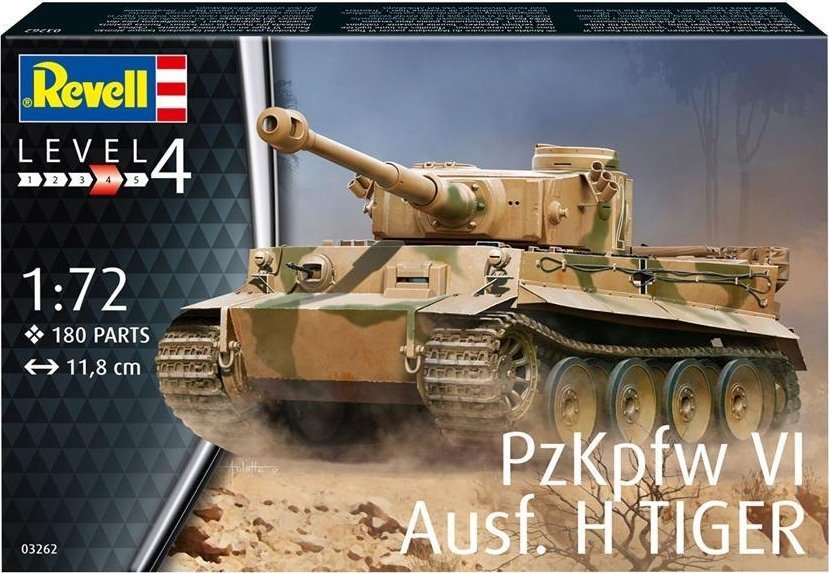 Revell Pojazd 1:72 PzKpfw VI Tiger wersja H