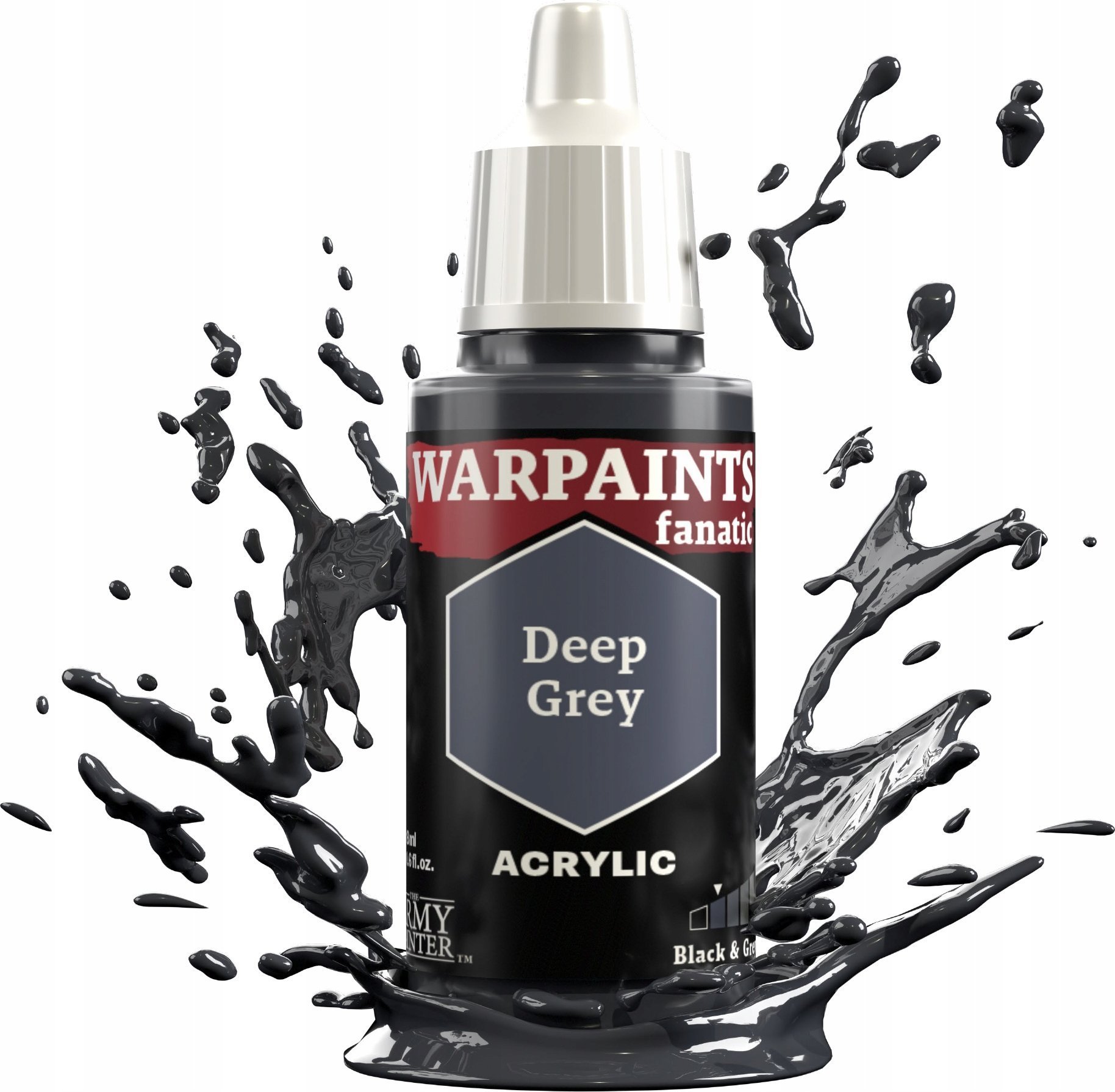 Army Painter The : Warpaints - Fanatic - Deep Grey