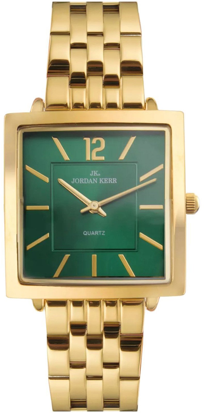 Zegarek Jordan Kerr Zegarek damski Jordan Kerr P9010 zielona tarcza