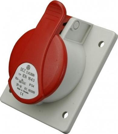 SEZ Gniazdo tablicowe skośne 5P 32A 400V GTPN 3253