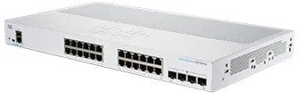 Cisco switch CBS250-24T-4X, 24xGbE RJ45, 4x10GbE SFP+, fanless - REFRESH