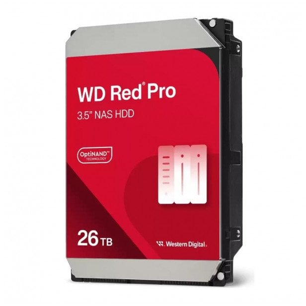 Dysk serwerowy WD Red Pro 26TB 3.5'' SATA III (6 Gb/s) (WD260KFGX)