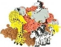 BREWIS Naklejki z pianki ZOO 48szt