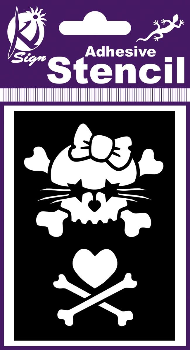 Ki-Sign Szablon 7x10 cm Kill Kitty