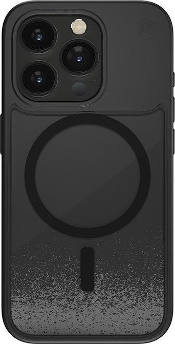 STM STM Relax Sand MagSafe - Etui iPhone 15 Pro (Black / Grey)