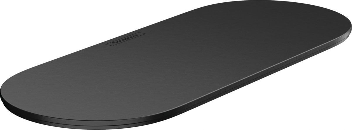 Hansgrohe Przykrywka do kosza do przechowywania, czarny matowy