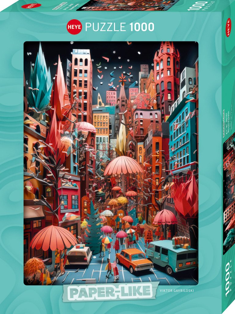 Heye Puzzle 1000 Uliczny kanion, Victor Gavrilovski