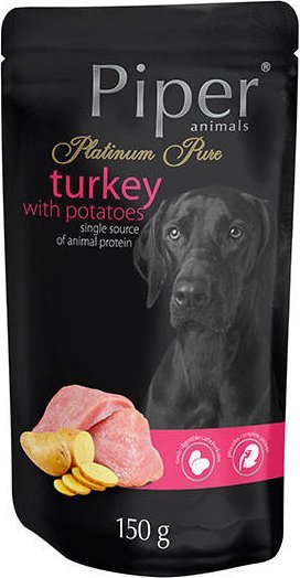Mokra karma dla psa Piper Platinum Pure indyk z ziemniakami 150 g