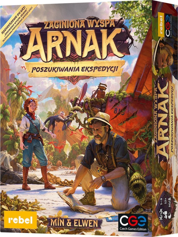 Zaginiona wyspa Arnak: Poszukiwania ekspedycji