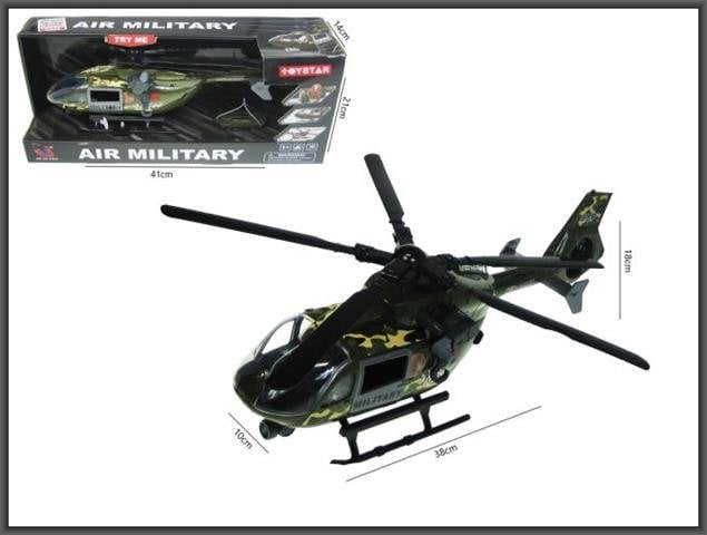 Helikopter wojskowy 38cm św/dźw HEB12 47288