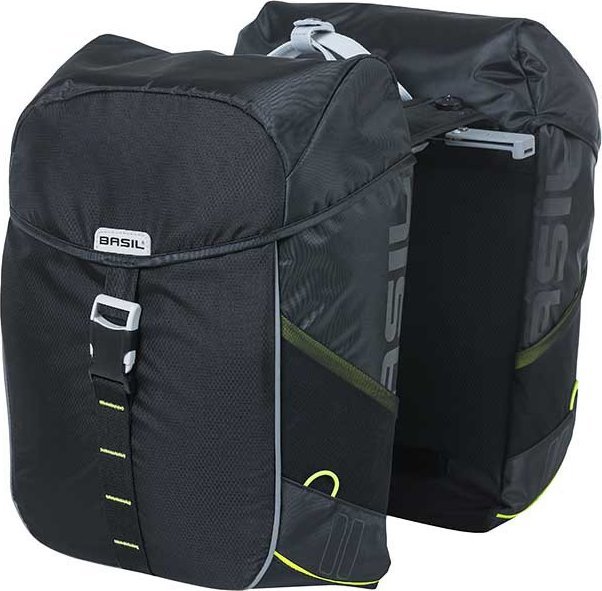 Basil Sakwa turystyczna podwójna MILES DOUBLE PANNIER BAG 32L MIK System (ready to go), 100% wodoodp...