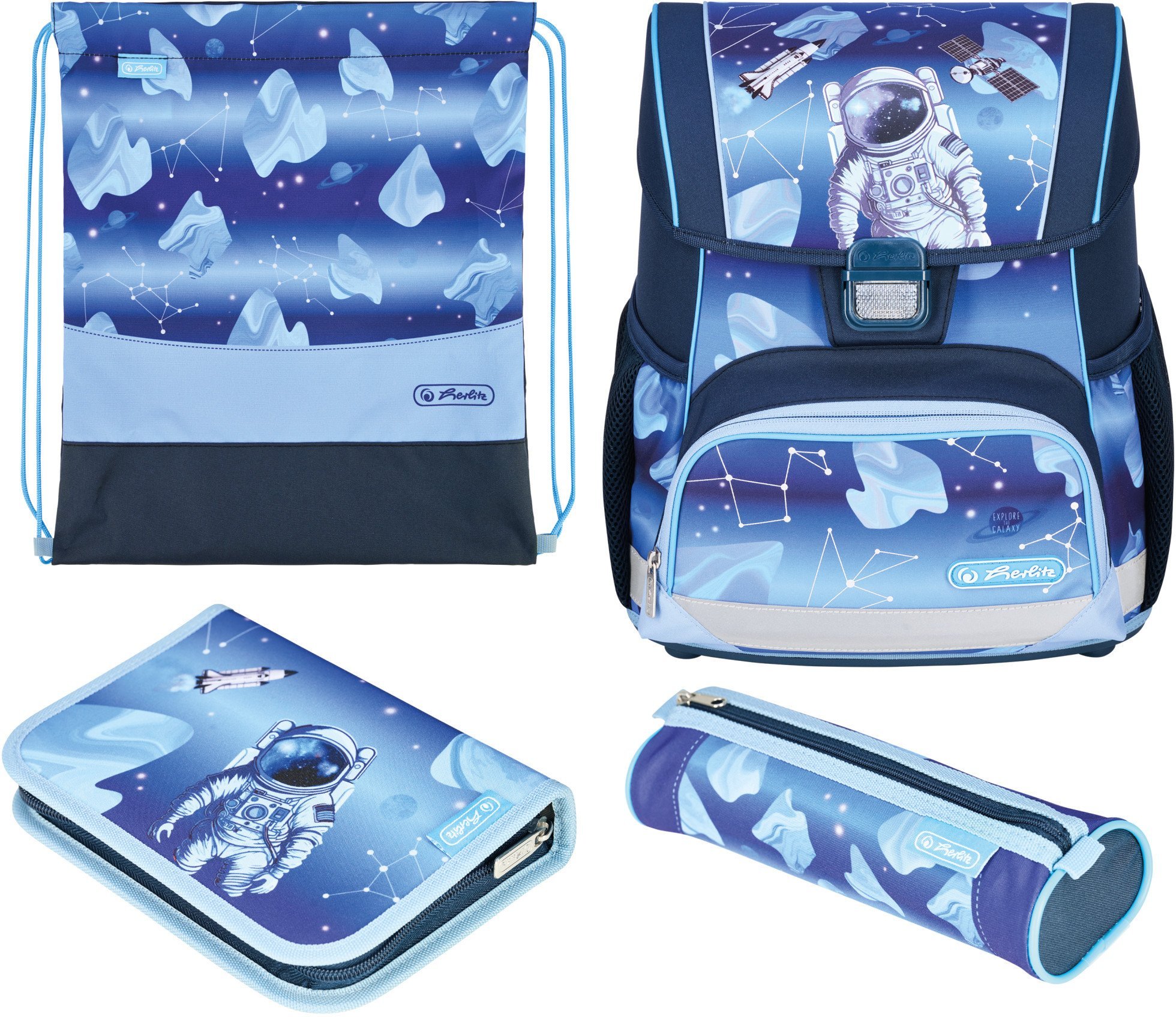 Herlitz Herlitz Schulranzen Loop Plus Cosmic Explorer