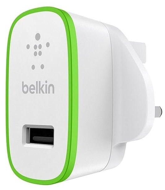 Ładowarka Ładowarka ścienna Belkin Home Charger biała 12W wtyczka UK