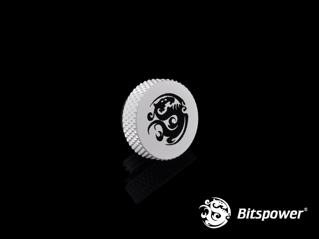 BitsPower Korek 1/4" - biały (BP-DWWP-C06)