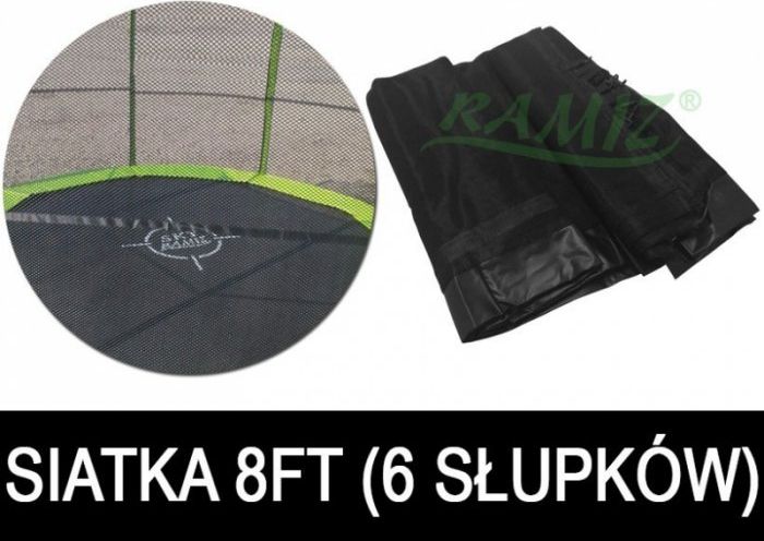 Joko Siatka do Trampoliny 8FT Czarna