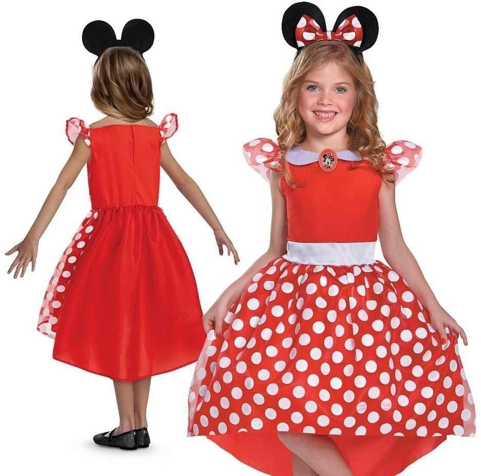 Strój Red Minnie - Minnie Mouse (licencja) S