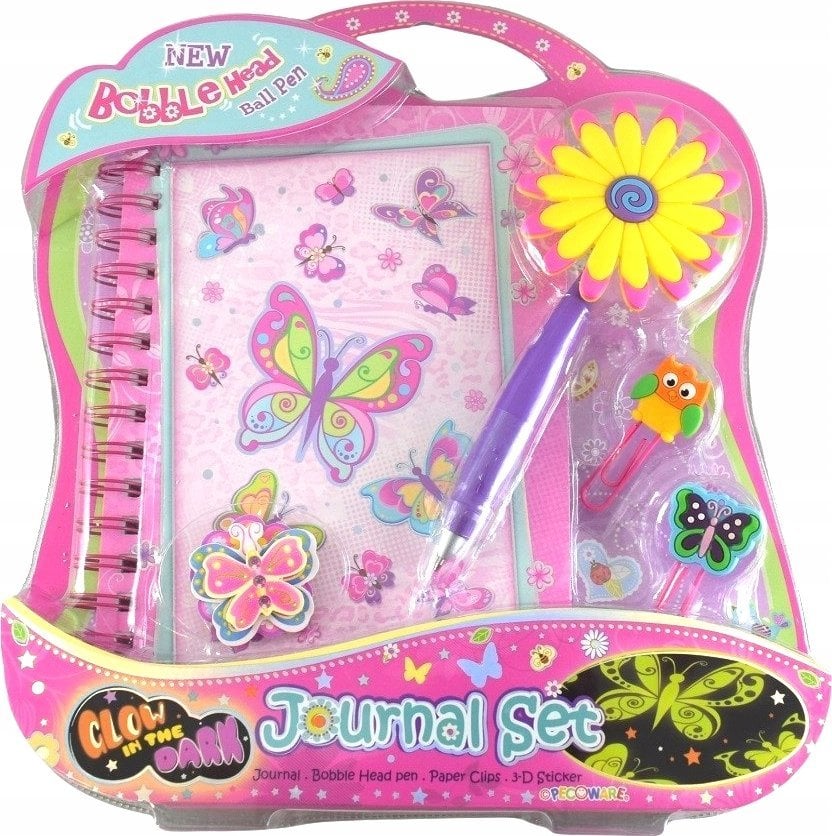 Pulio PECOWARE* pamiętnik w zestawie motyle 533BFN 20314