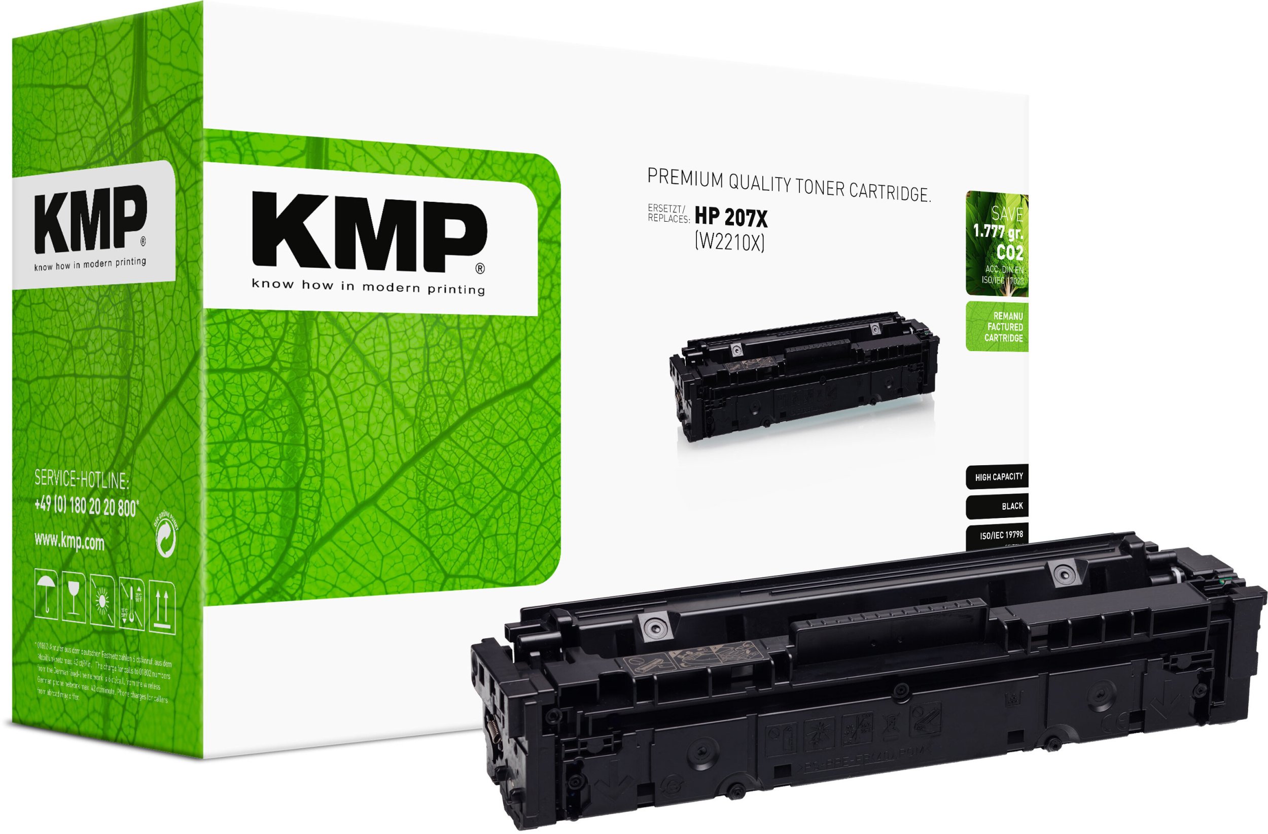 Toner KMP Printtechnik AG KMP Toner HP 207X black 3150 stron remanufactured