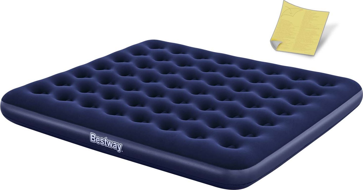 Bestway Materac welurowy Airbed King-Size 203x183x22