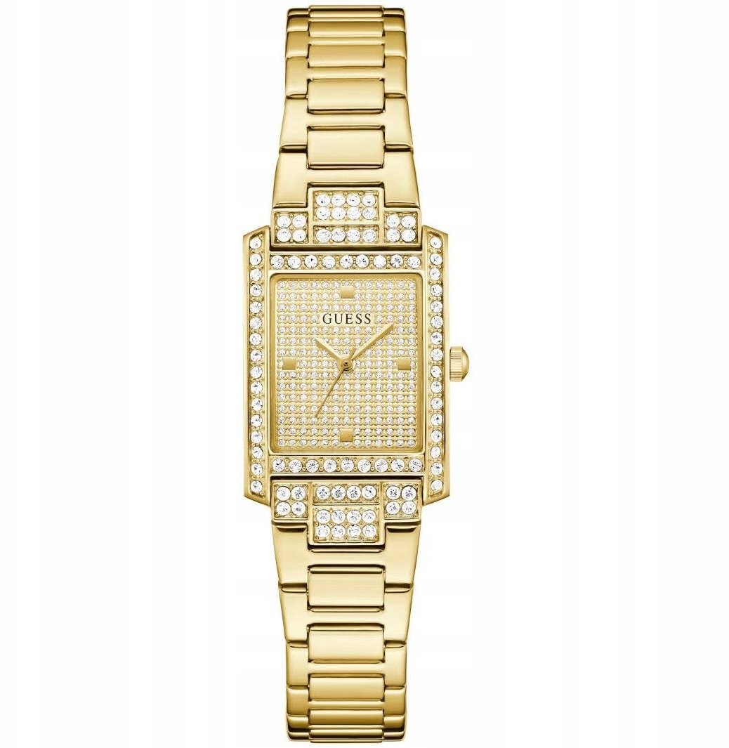 Zegarek Guess Zegarek damski Guess GW0995L2 CYRKONIE złoty