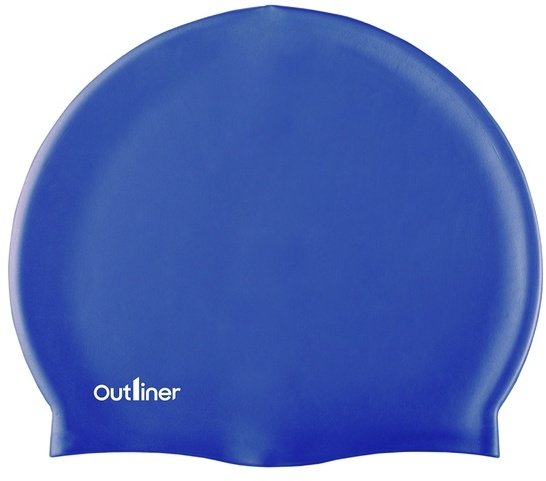 SWIMMING CAP BLUE OUTLINER FSSWM-005