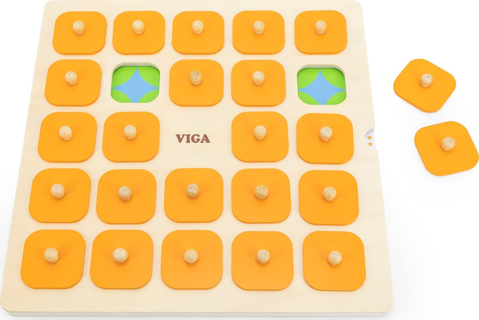 Viga Toys VIGA Gra Pamięciowa Memory Zgadnij Obrazki 10 Kart Montessori Duża