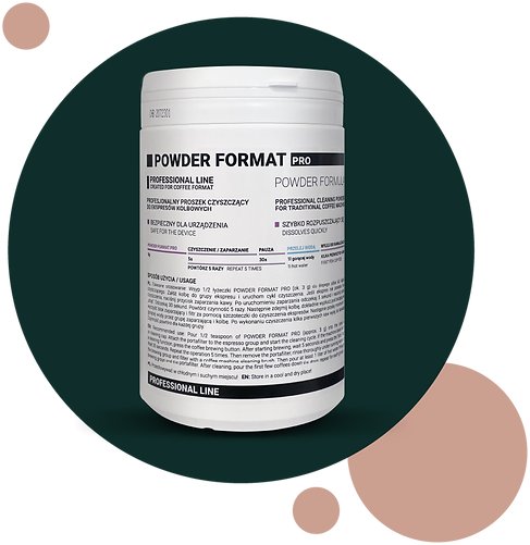 Coffee Format Proszek czyszczący Powder Format PRO 1kg