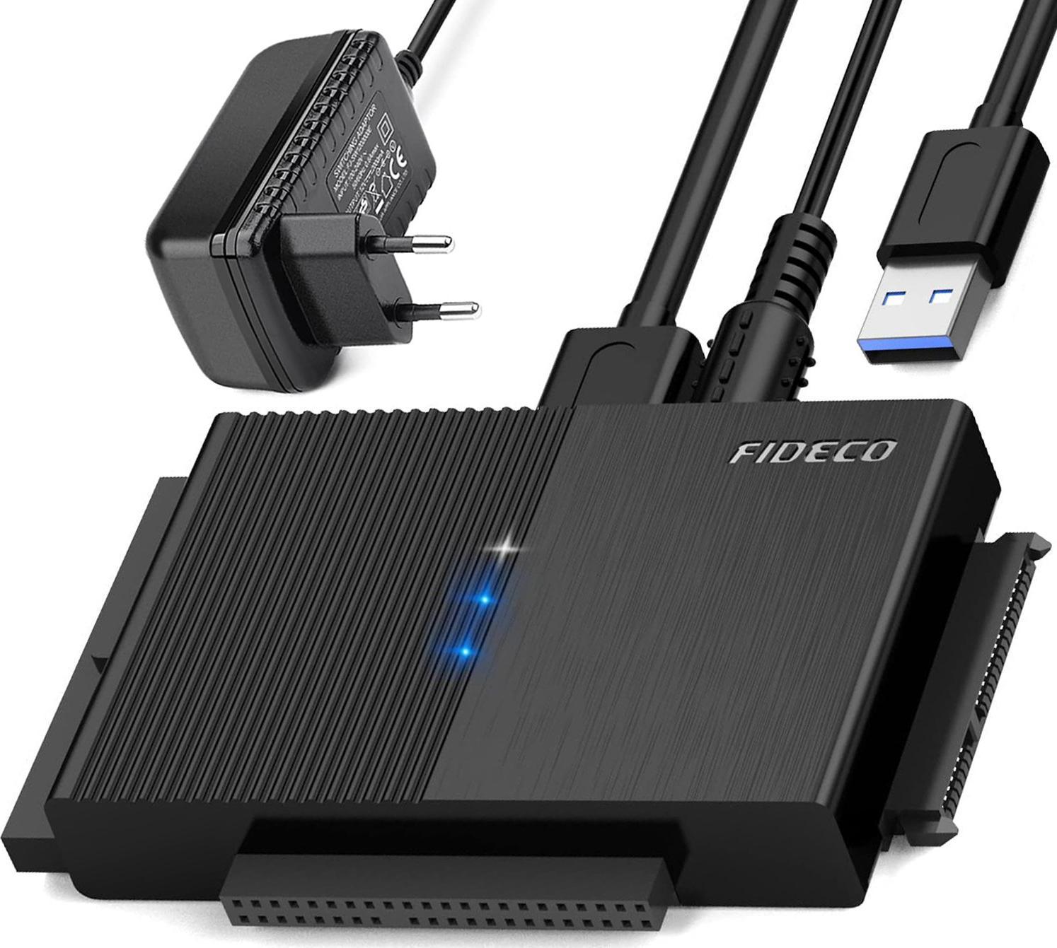 Kieszeń Fideco 2.5"/3.5" SATA/IDE - USB 3.2 Gen 1 (PL319)