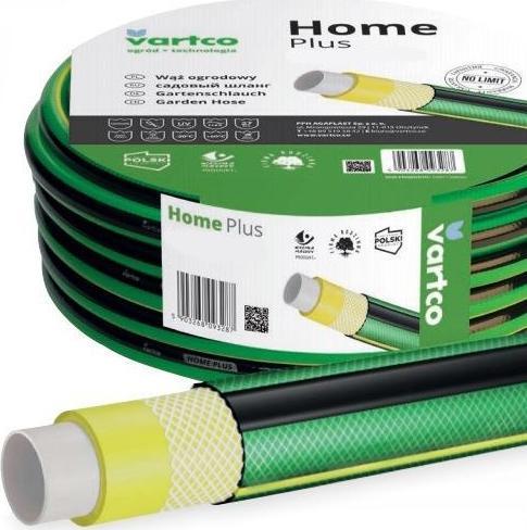 Vartco Wąż Ogrodowy 1/2" 20mb 4-Warstwowy HOME PLUS