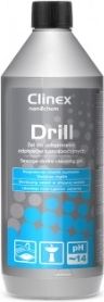 Clinex Żel do udrażniania odpływów kanalizacyjnych Drill 1l.77005