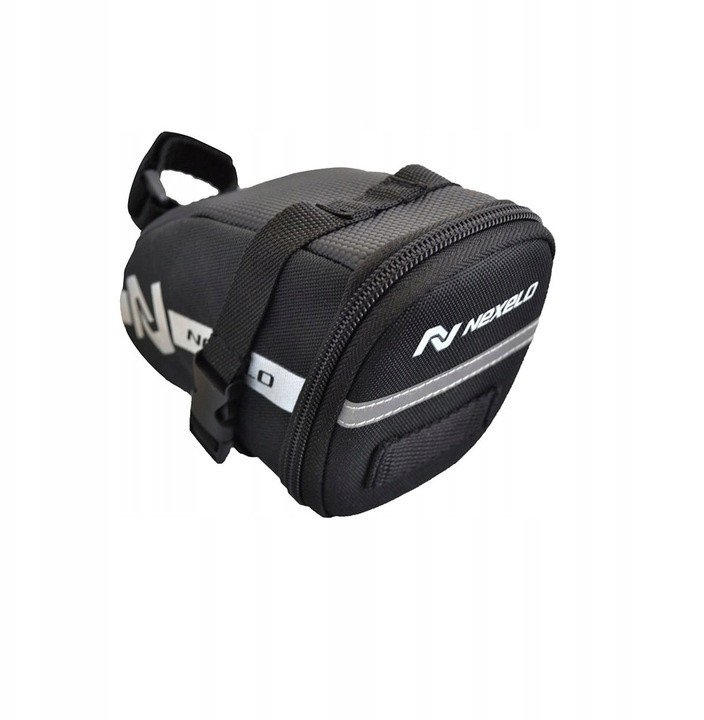 Nexelo Sakwa rowerowa pod siodełko NEXELO L300330NEX tylna torba rowerowa czarna