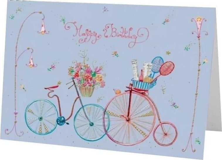 Turnowsky Karnet B6 + koperta Urodziny Rowery