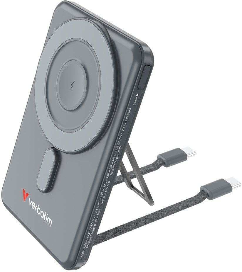 Powerbank UNDERFIT Charge'n'Go 5000mAh Szary (32251)