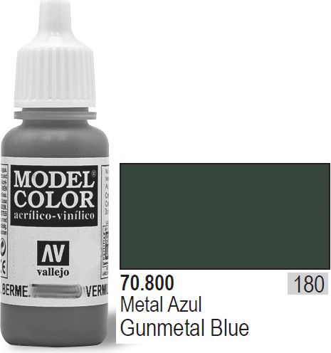 Vallejo Farba Nr180 Metal Blue - (70800)